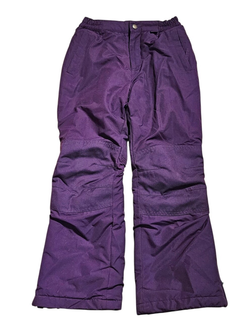 Lands End Kids Purple Grow A Longs Waterproof Insulated Ski Snow Pants Size 8